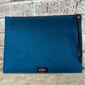 Kate Spade clutch purse- blue